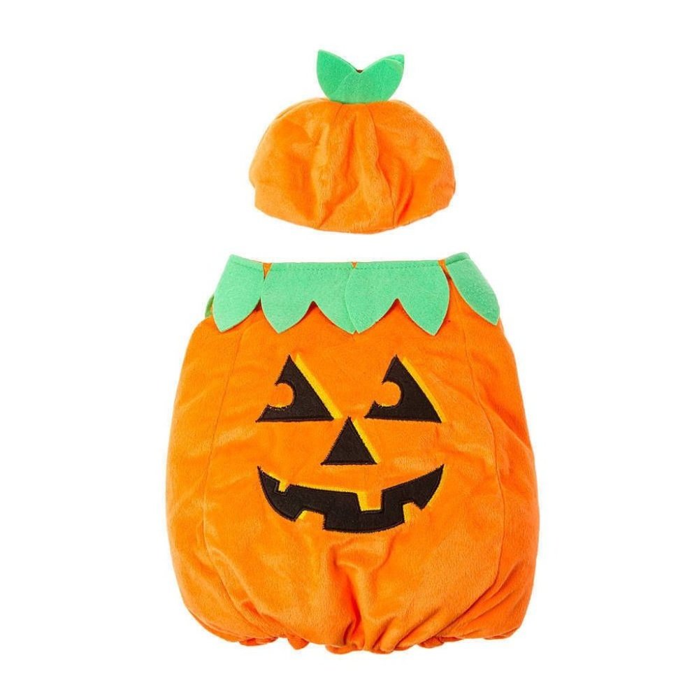 Claire's Halloween Pumpkin Pet Costume Large 16-20 lbs. New